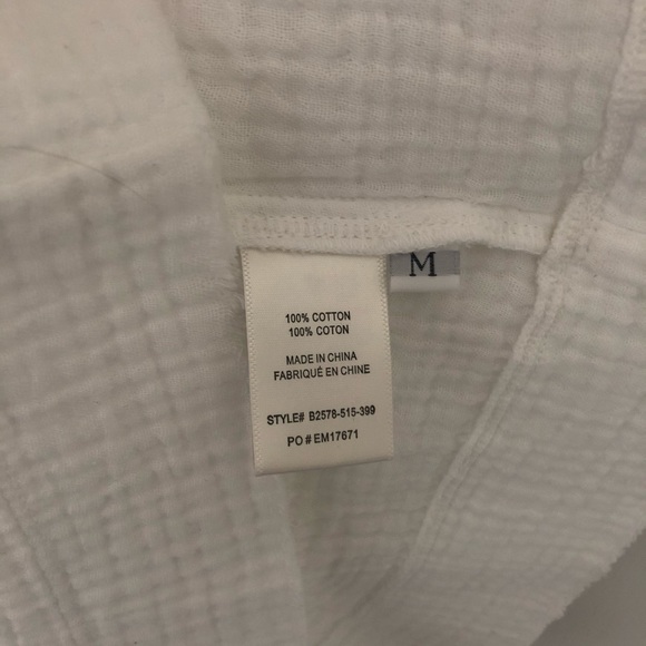 Bella Dahl lace up freyed trim top - Picture 5 of 5